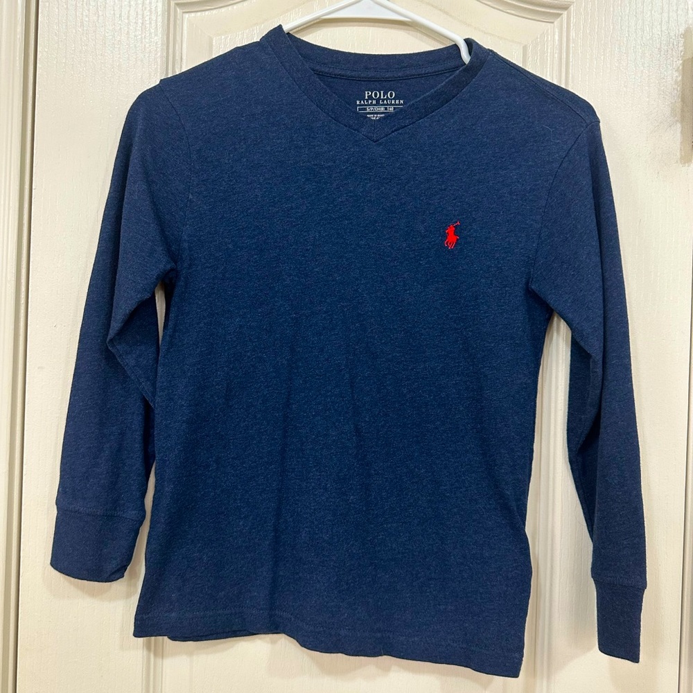 Polo Ralph Lauren Boys Long Sleeve Top. Size Small (8).